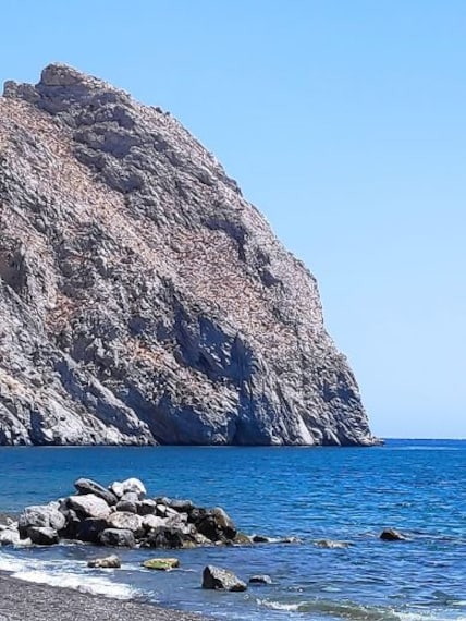 Perissa Black Sand Beach-3